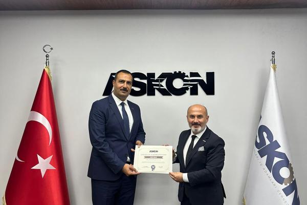 Ferit Ünlü, ASKON Polonya Başkanı Olarak Göreve Başladı